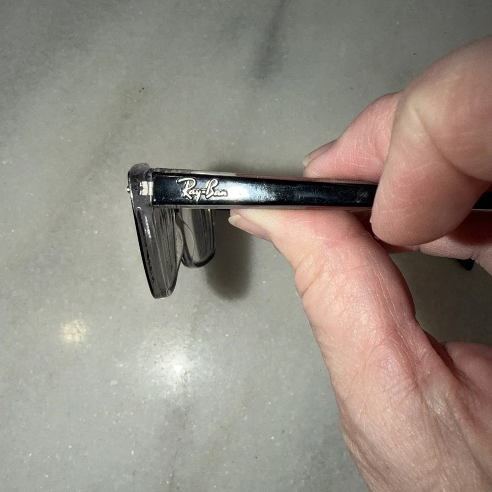 Ray-Ban Eyeglasses RB5255 2034 Black Crystal Full Rim Frame Only 53-16-135‎